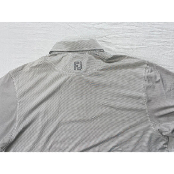 FootJoy 12% Spandex Stretch Polo Golf Shirt. Cohasse 1916 Stitched. Size L, EUC! - Picture 6 of 6